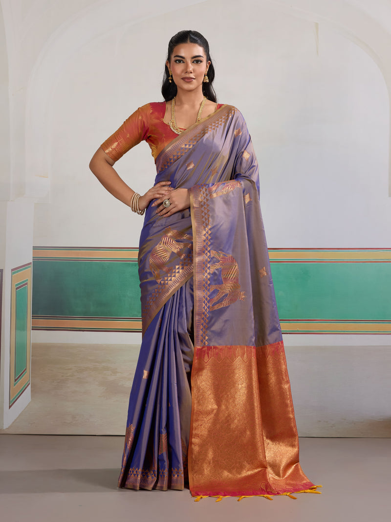 Pure Silk Handloom Weave Saree