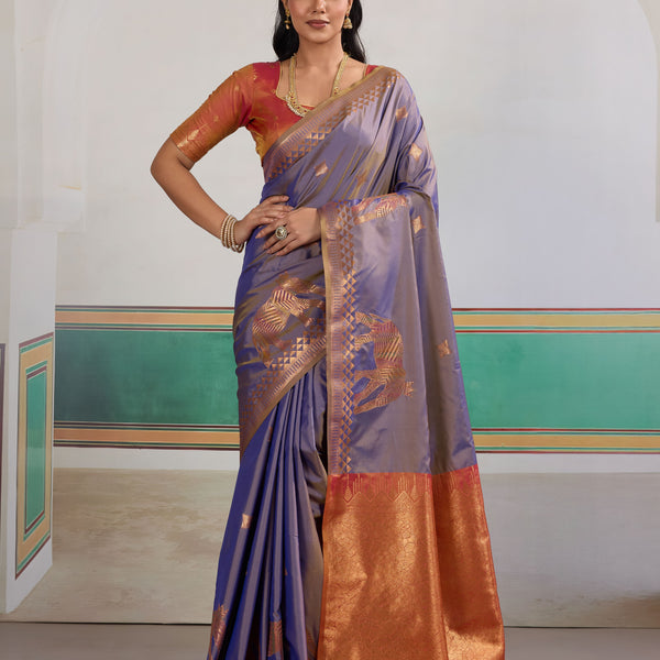 Pure Silk Handloom Weave Saree