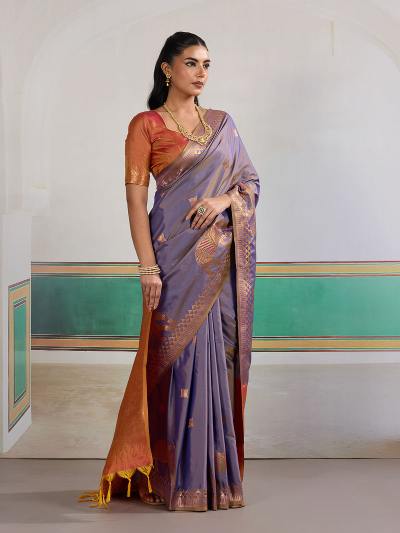 Pure Silk Handloom Weave Saree