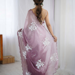 Zimi Chu Sequin Saree