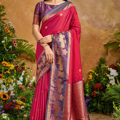 Pure Silk Handloom Weaving Saree
