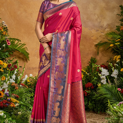 Pure Silk Handloom Weaving Saree