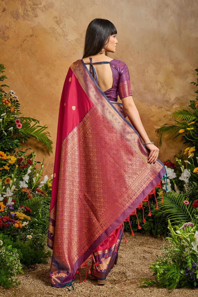Pure Silk Handloom Weaving Saree