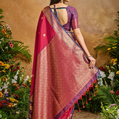 Pure Silk Handloom Weaving Saree