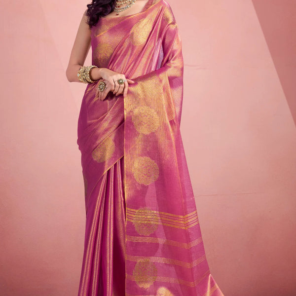 Tissue Fancy Weave Saree