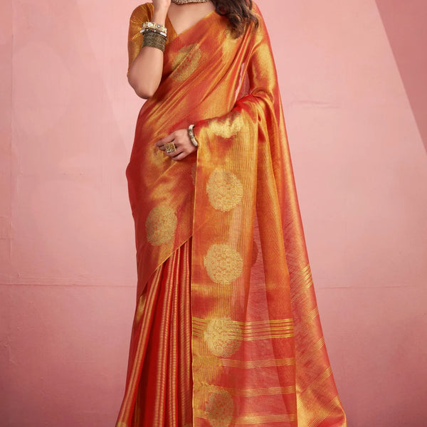 Tissue Fancy Weave Saree