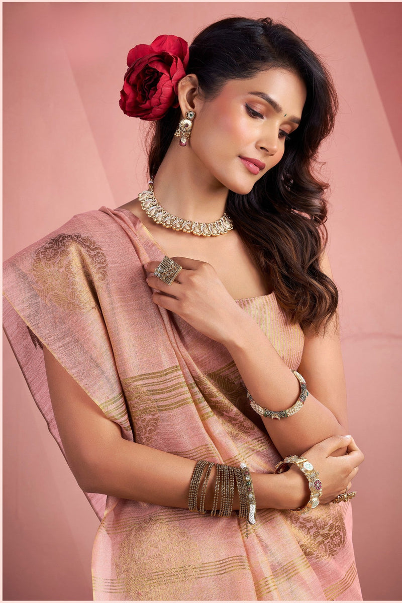 Tissue Fancy Weave Saree