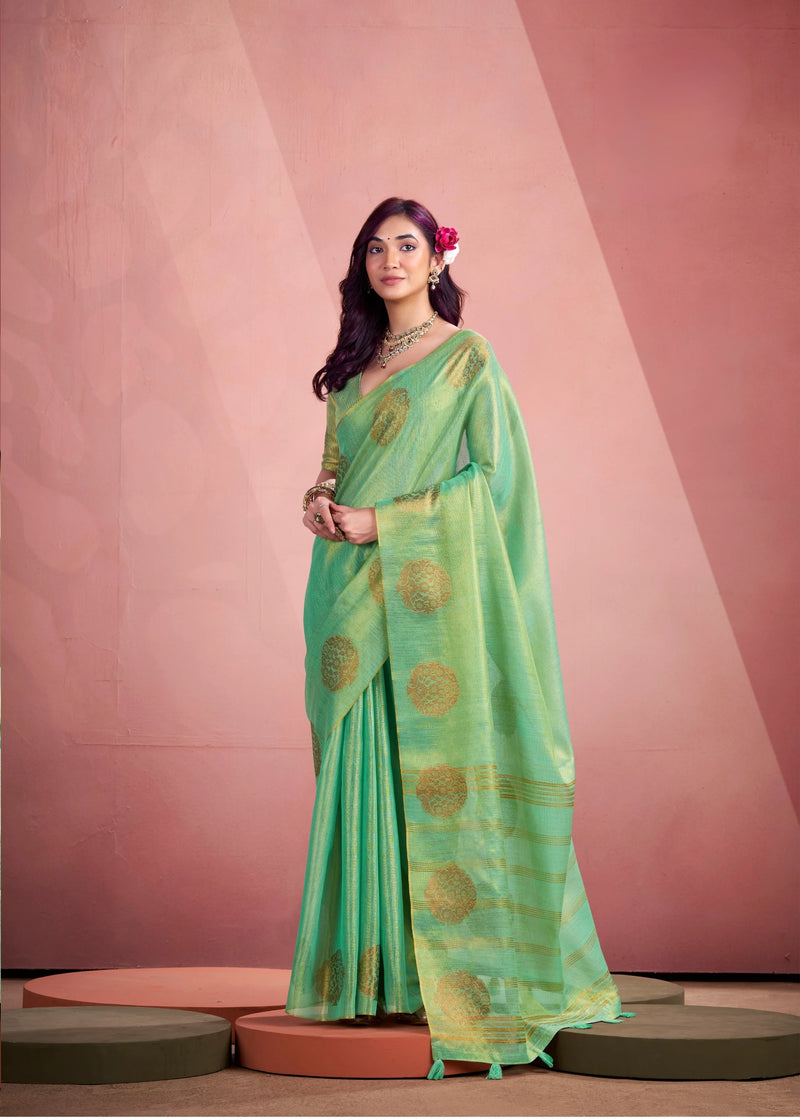 Tissue Fancy Weave Saree