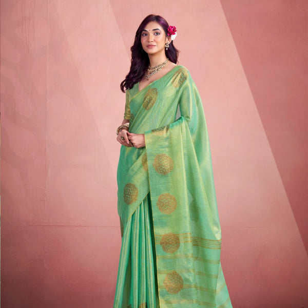 Tissue Fancy Weave Saree