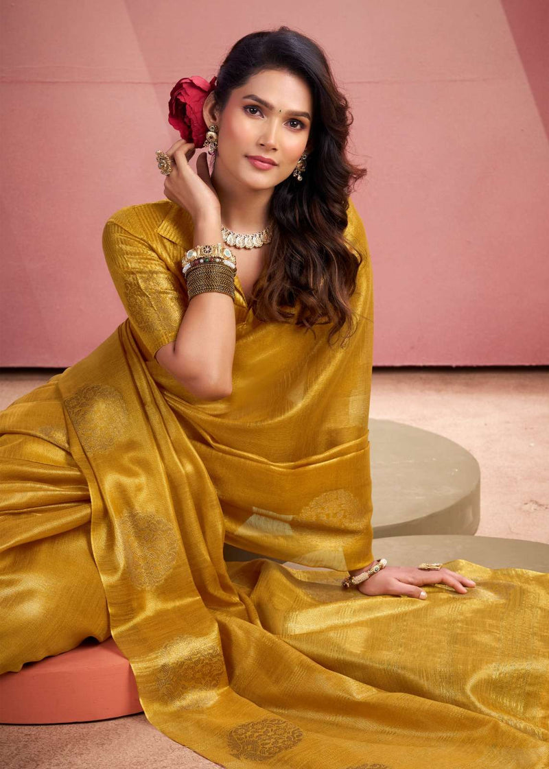 Tissue Fancy Weave Saree