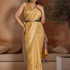 Handwoven Bhagalpuri Weaving Saree