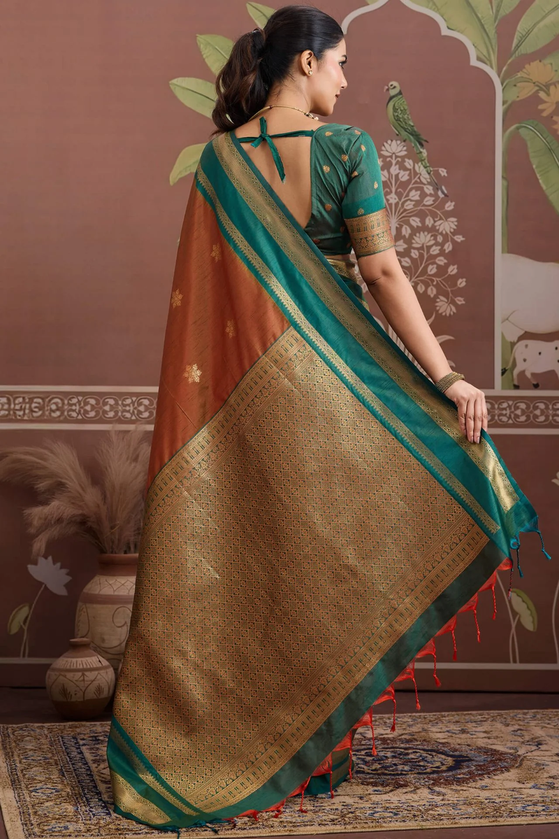 Handloom Silk Weaving Saree
