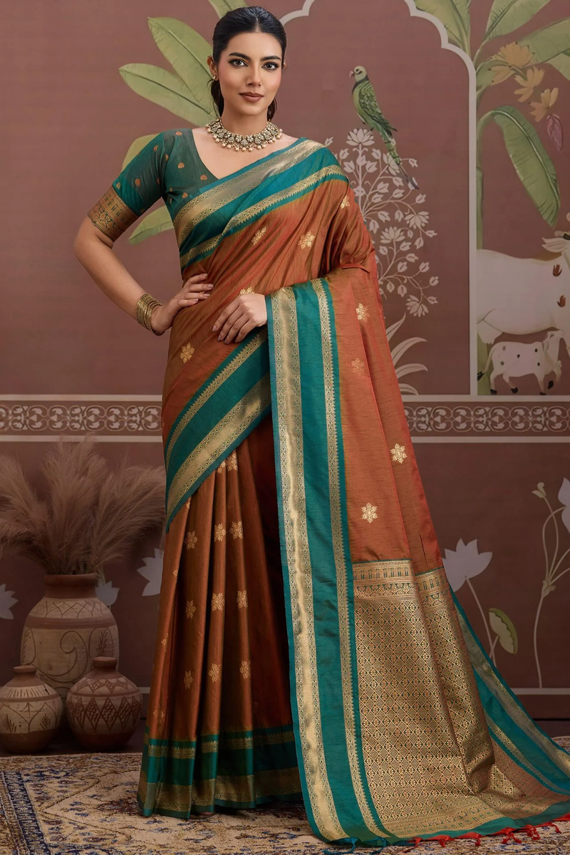 Handloom Silk Weaving Saree