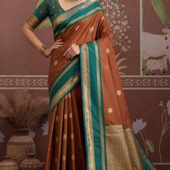 Handloom Silk Weaving Saree