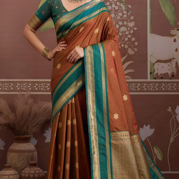 Handloom Silk Weaving Saree