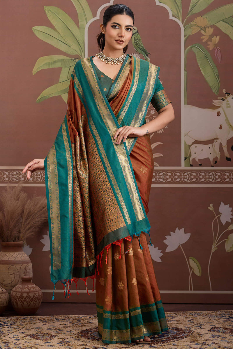 Handloom Silk Weaving Saree