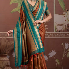 Handloom Silk Weaving Saree