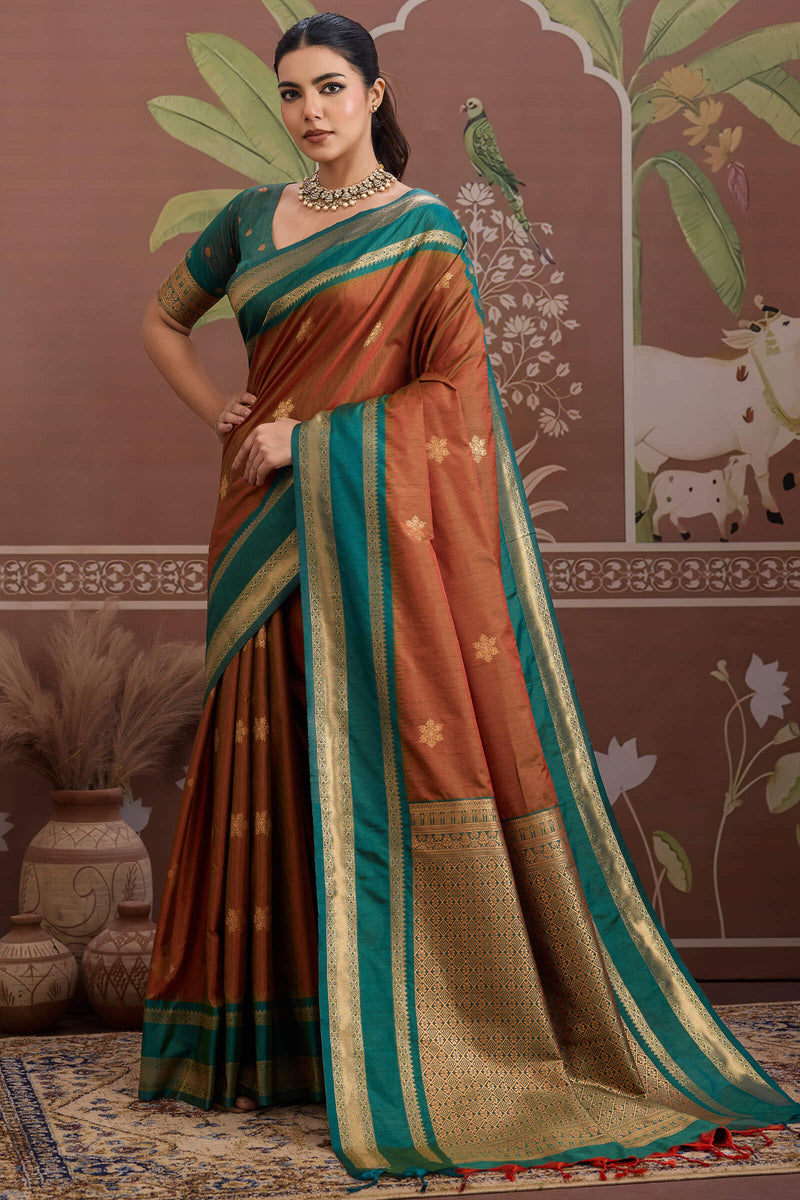 Handloom Silk Weaving Saree