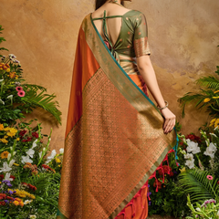Pure Silk Handloom Weaving Saree