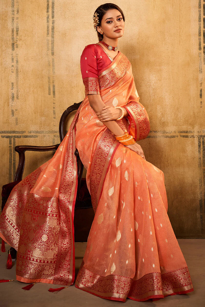 Banarasi Silk with Zari Work Saree