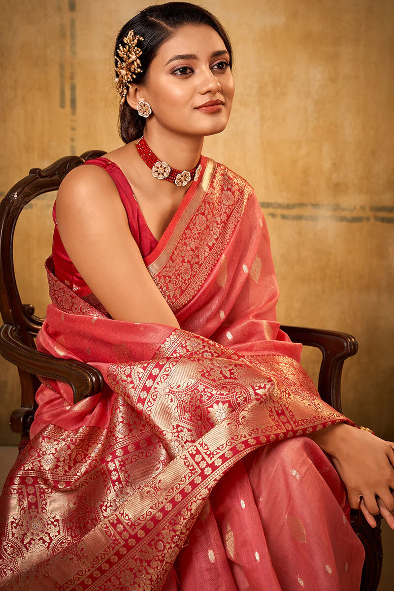 Banarasi Silk with Zari Work Saree