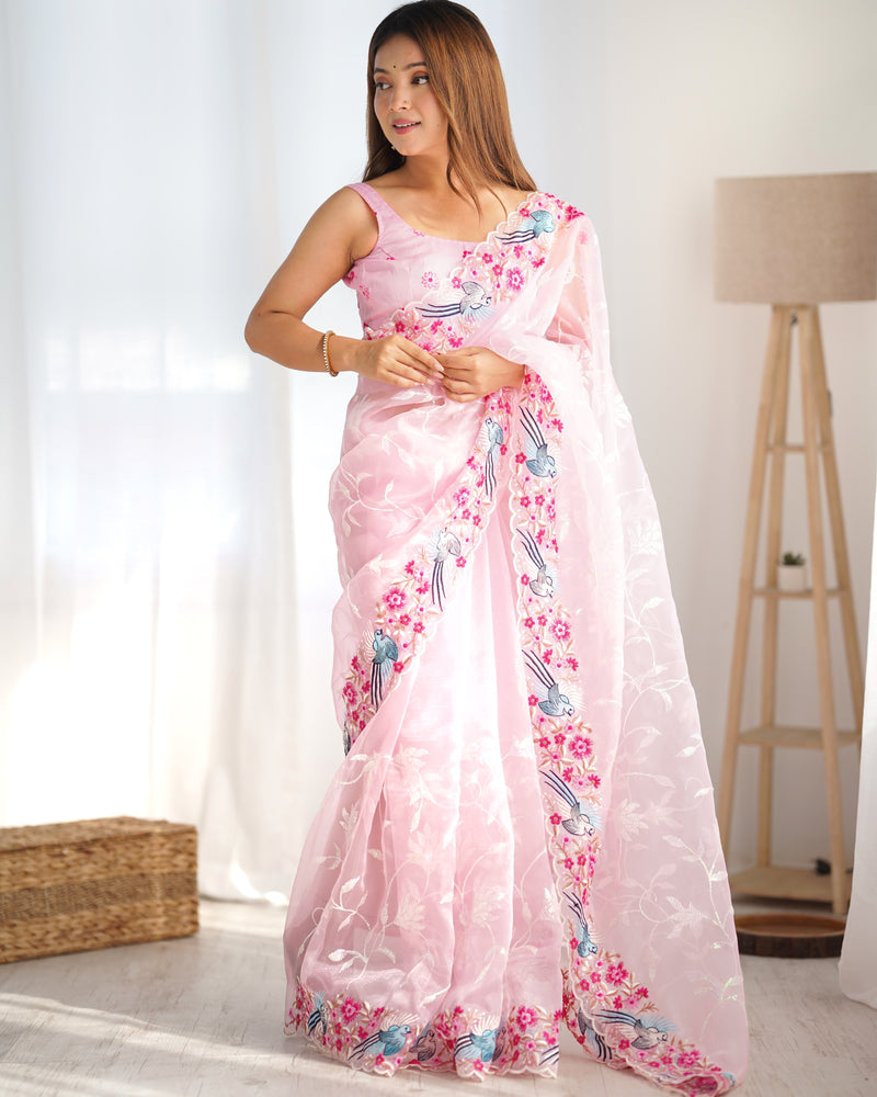 The Organza Starlight Saree
