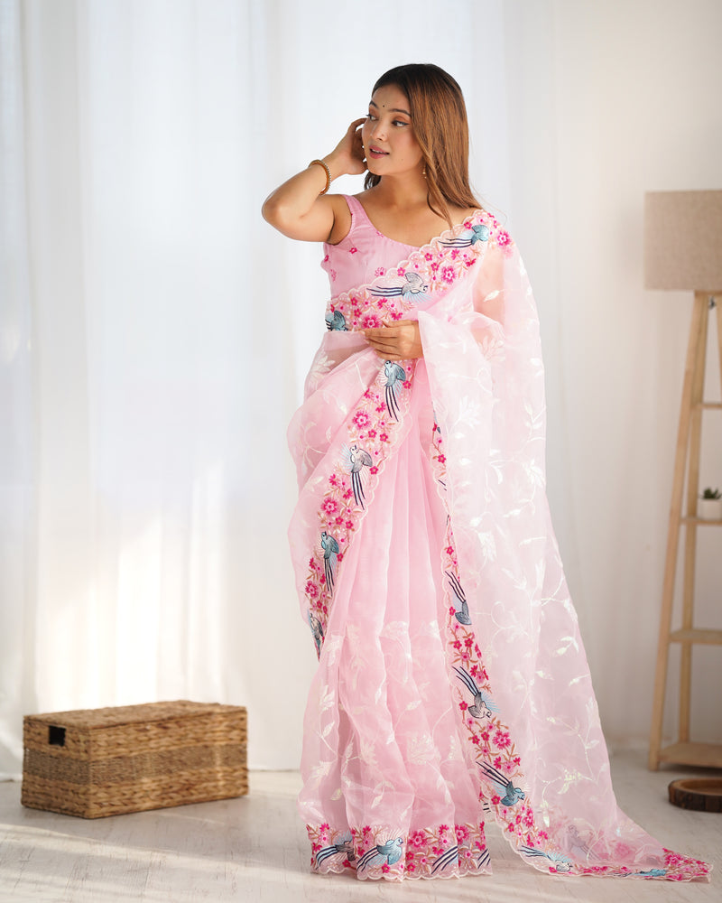 The Organza Starlight Saree