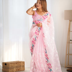 The Organza Starlight Saree