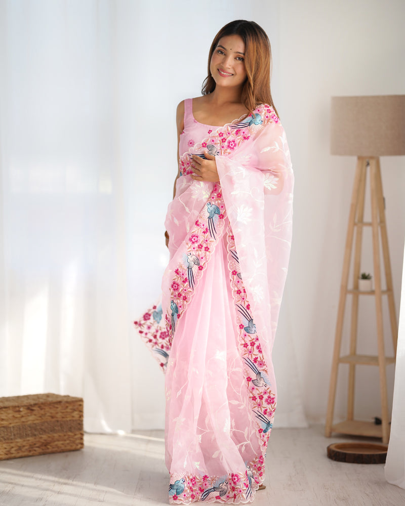 The Organza Starlight Saree