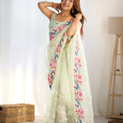 The Organza Starlight Saree
