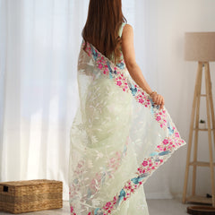 The Organza Starlight Saree