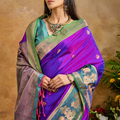 Pure Silk Handloom Weaving Saree