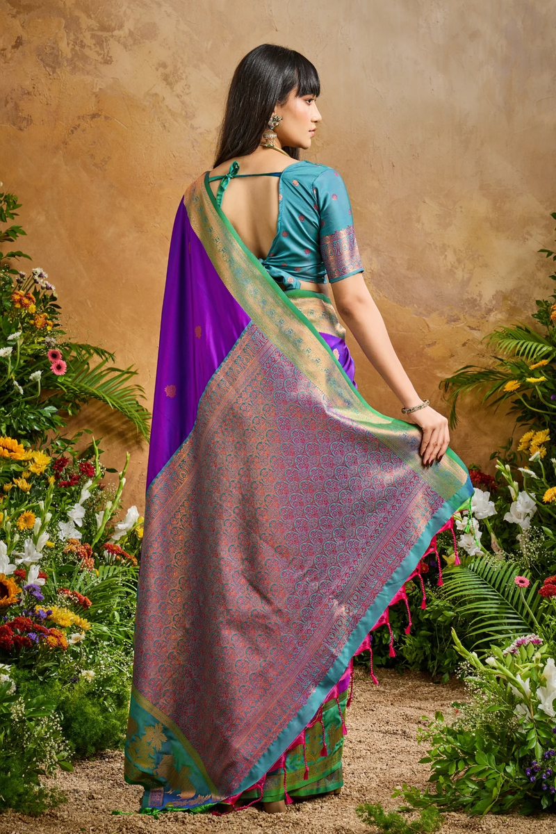 Pure Silk Handloom Weaving Saree