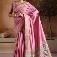Handwoven Bhagalpuri Weaving Saree