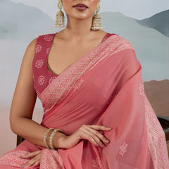 Pure Viscose Cotton Handloom Weave Saree