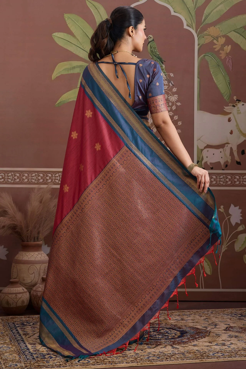 Handloom Silk Weaving Saree