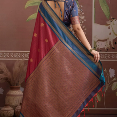 Handloom Silk Weaving Saree