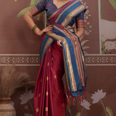 Handloom Silk Weaving Saree