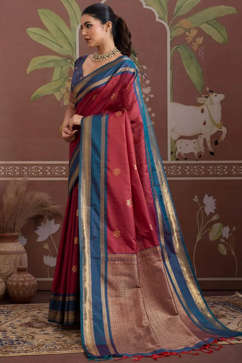 Handloom Silk Weaving Saree