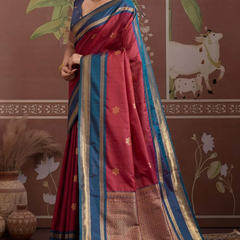 Handloom Silk Weaving Saree