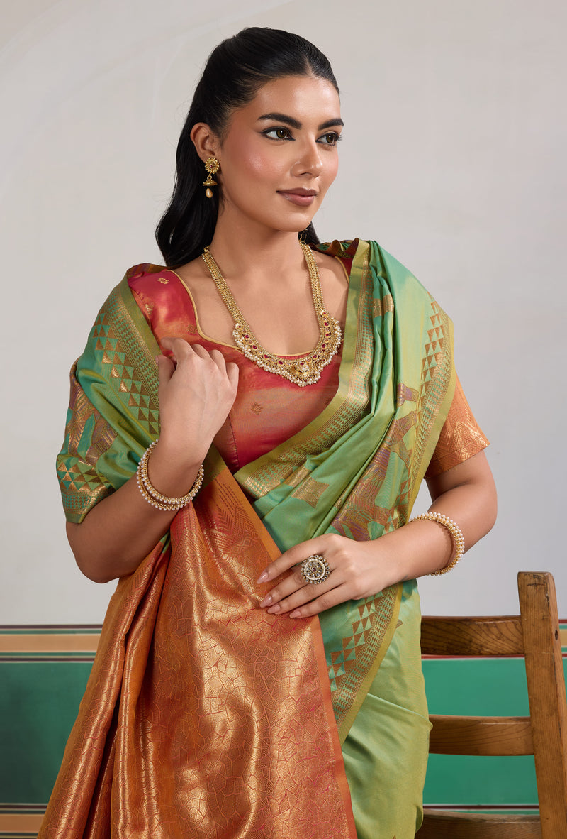 Pure Silk Handloom Weave Saree