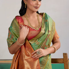 Pure Silk Handloom Weave Saree