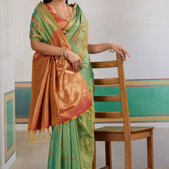 Pure Silk Handloom Weave Saree