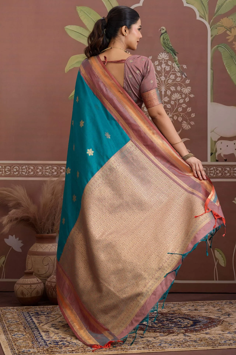 Handloom Silk Weaving Saree