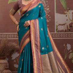 Handloom Silk Weaving Saree