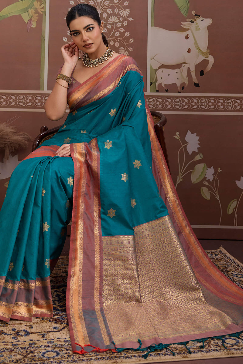 Handloom Silk Weaving Saree