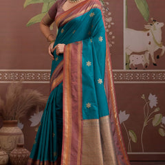 Handloom Silk Weaving Saree
