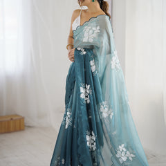 Zimi Chu Sequin Saree