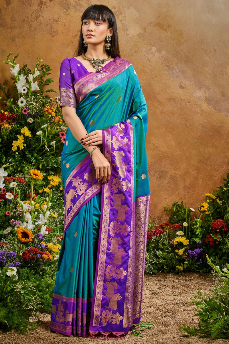 Pure Silk Handloom Weaving Saree