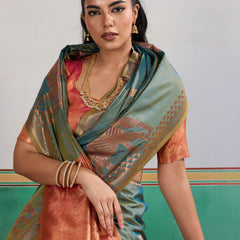 Pure Silk Handloom Weave Saree